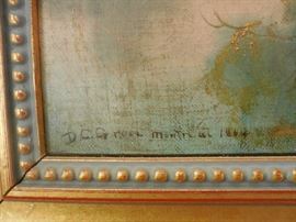 D. C. Grose signed Montreal 1864