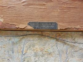 Newcomb Macklin frame