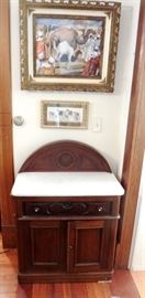 Victorian marble top