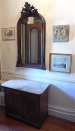 Victorian mirror cabinet