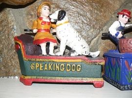 Antique Cast Iron Banks= There are tons of these!