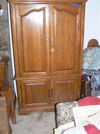 Large Oak Armoire