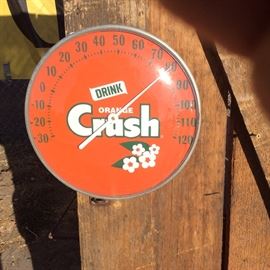 Orange Crush thermometer 