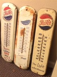 Pepsi thermometers 3 separate lots
