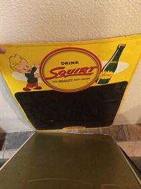 Near Mint Squirt diner specials board