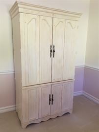 Desk armoire  for storage and TV