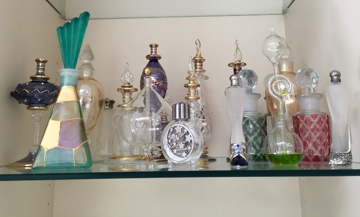 Perfume bottle collection
