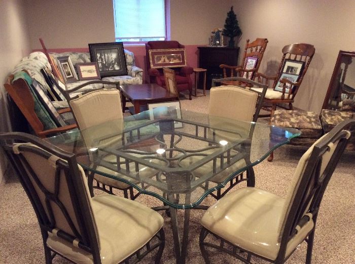 One of two beautiful dinette sets
