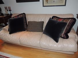 Roche Bobois leather sofa