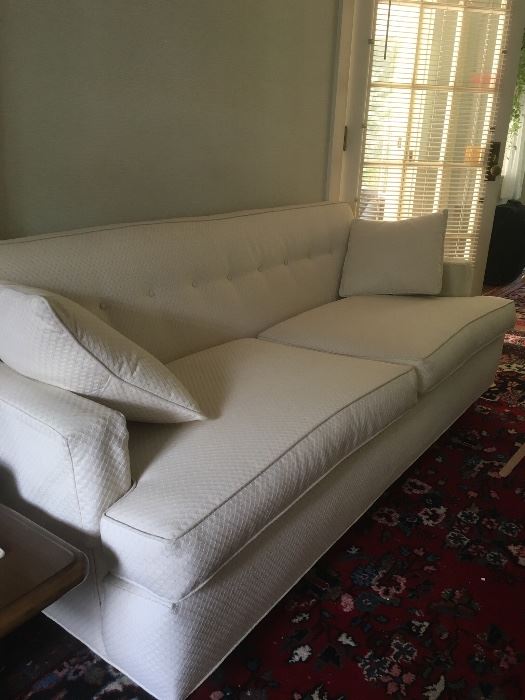 Mid Century beautiful upholstered sofa 