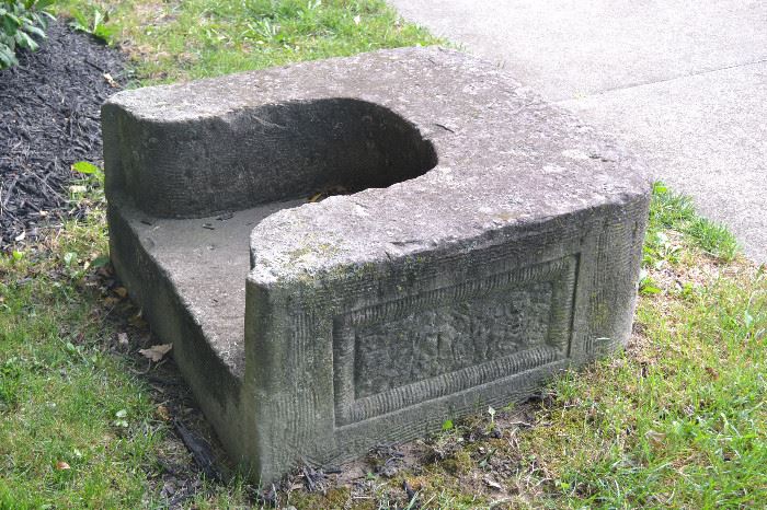 Carriage Stone (you will need to make arrangements for equipment for lifting and transport)