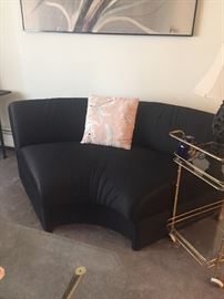 black sectional 1 of 3 piecers