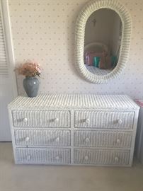 long dresser with mirror