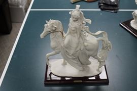 Giuseppe Armani "Lady on Horse" 13" high 