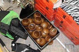 tiki bar coconut drink cups!