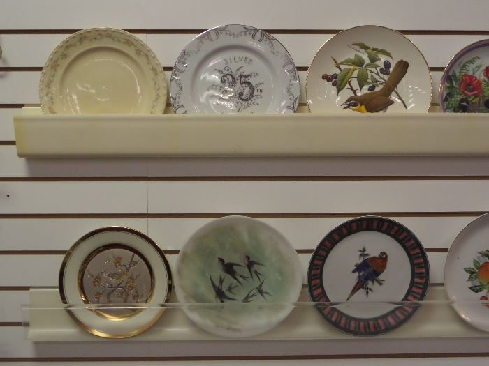 vintage collector plates 