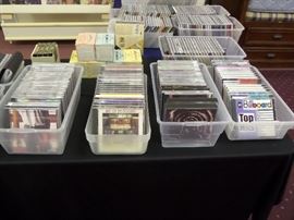 vintage vinyl CD's & cassettes 