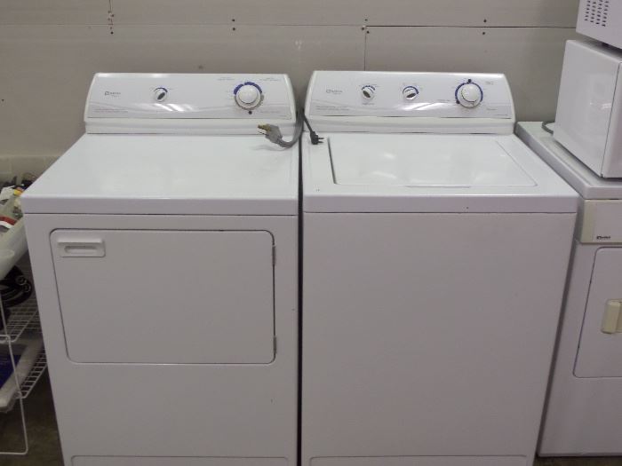 Maytag washer & dryer oversized capacity plus