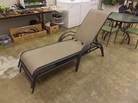 patio chase lounge - stackable 