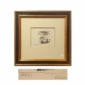 "Les Banderilles" Limited Edition Lithograph by Picasso, 31/50