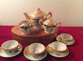 MIJ child's tea set