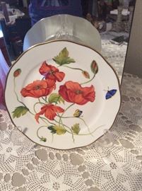 Herend California Poppies