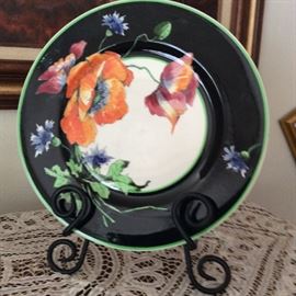 Syracuse China Nature Study Poppies