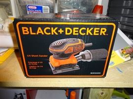 black and decker sander