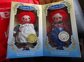 Raggedy Ann 80th Anniversary and Raggedy Andy 75th Anniversary