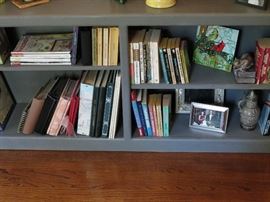 Custom bookcase.