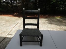 Child's slave chair.