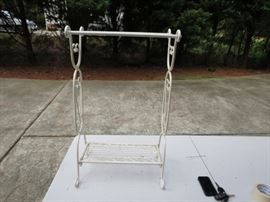 Towel rack.