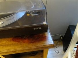 High quality turntable. 