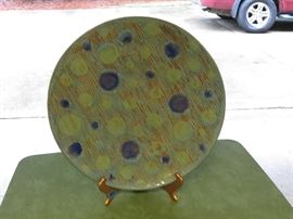 Large decorative charger.