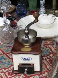 French coffee grinder.