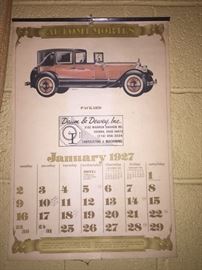 Antique Calendar