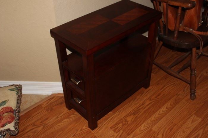 Small Table with Storage. end table