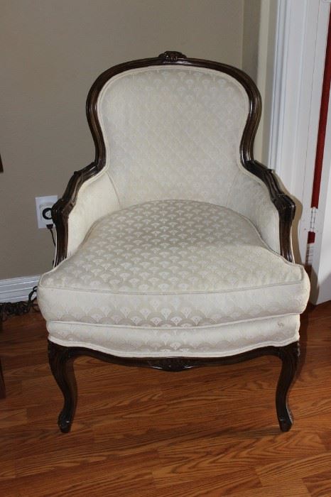 French Chair with Great Upholstery