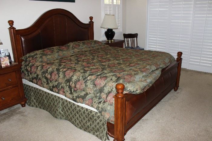 A CALIFORNIA KING BED