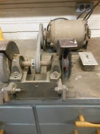 Working belt drive grinder