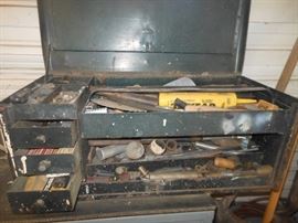 LARGE metal tool box