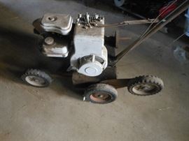 Vintage gas powered edger