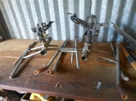 Hand crafted heavy duty water sprinklers