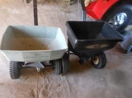 Fertilizer spreaders