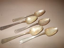 Sterling spoons