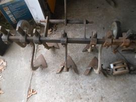 Plow for lawn tractor