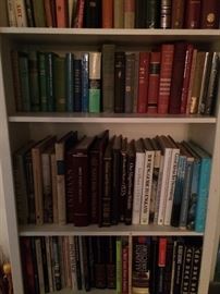 Some of the many books; one of the 4 or 5 bookshelves