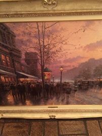 "Paris, City of Lights" by Thomas Kinkade