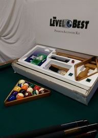 Level Best pool table accessories (off premise)