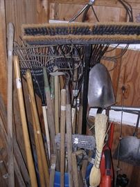 Tons of lawn and garden tools